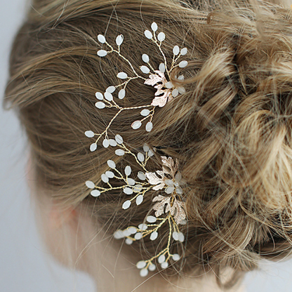 Simple & Elegant Handmade Bridal Hair Comb
