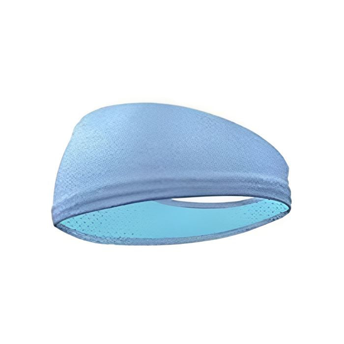 Sweat Absorb Breathable Yoga Headband Headwear Every Day And Night 11 Lake Blue 1pc 